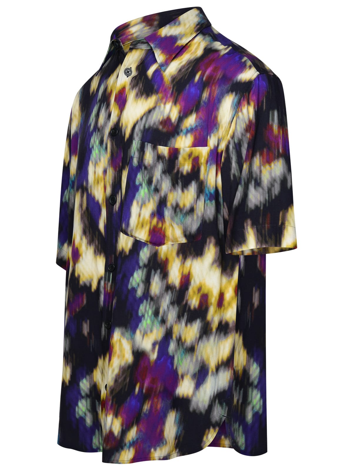 Shop Isabel Marant Vabilio Multicolor Viscose Shirt In Multicolour