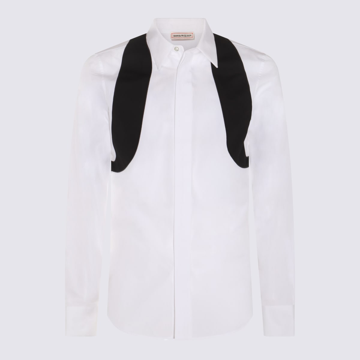 Shop Alexander Mcqueen White Cotton Shirts