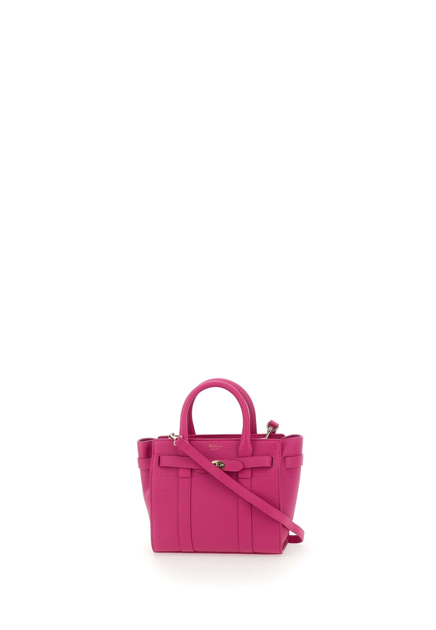 Mulberry mini Zipped Bayswater Leather Bag