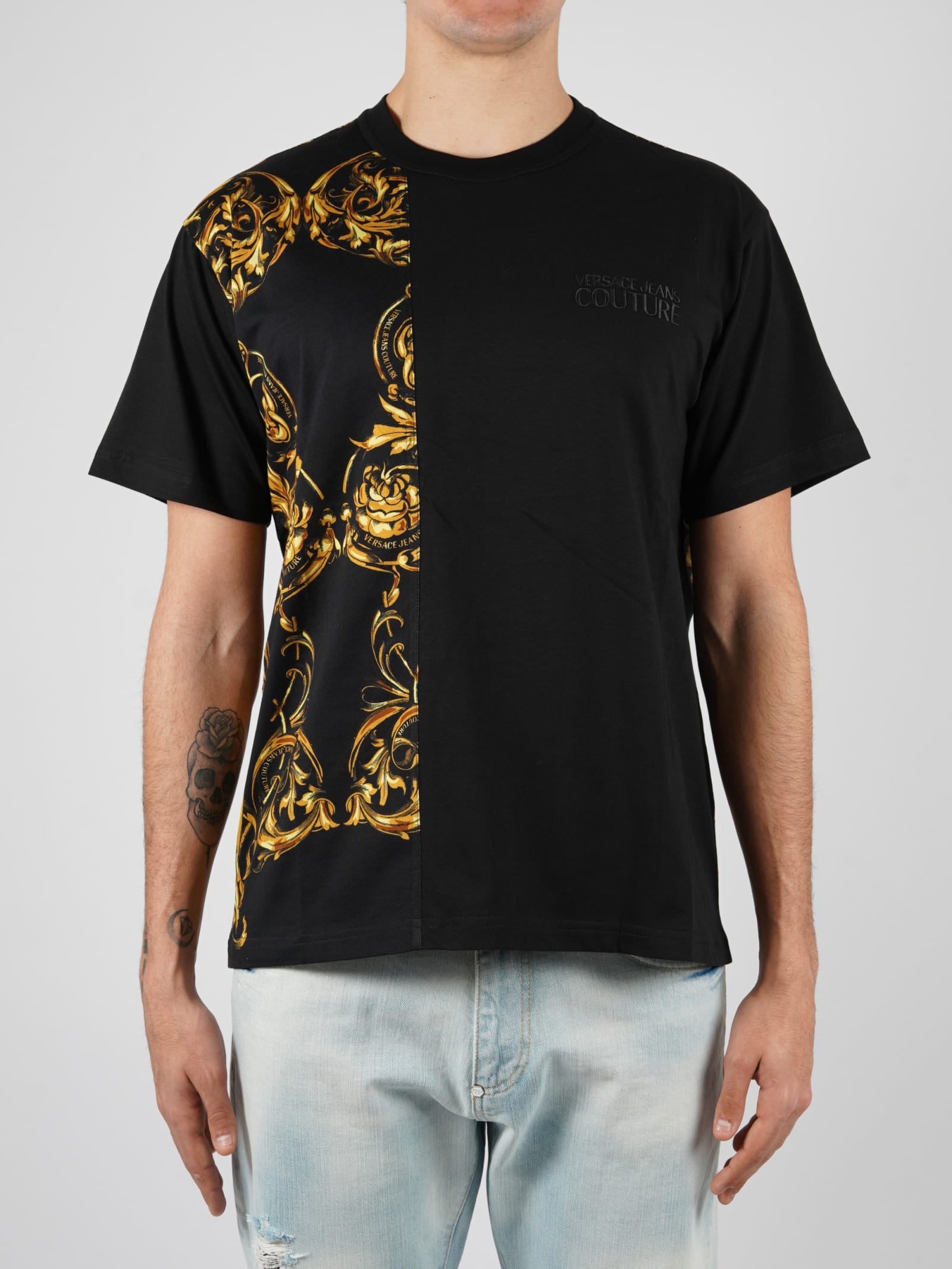 versace jeans couture garland t-shirt t-shirt