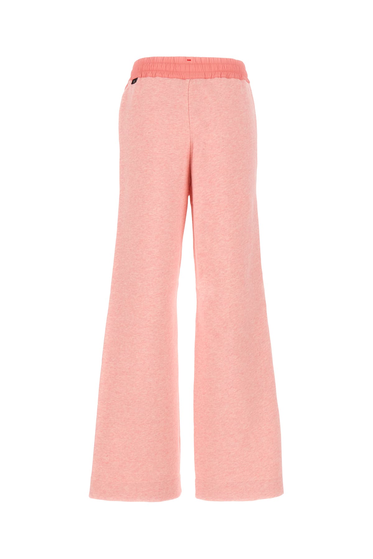 Shop Moncler Pink Cotton Joggers In 51d