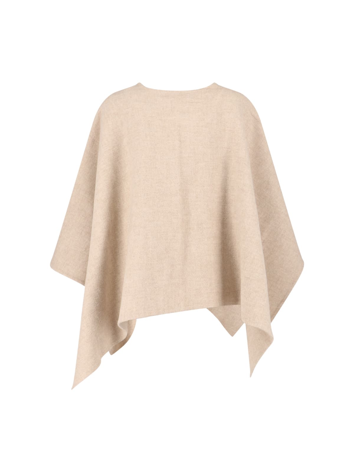 Max Mara Cape Serra In Neutral