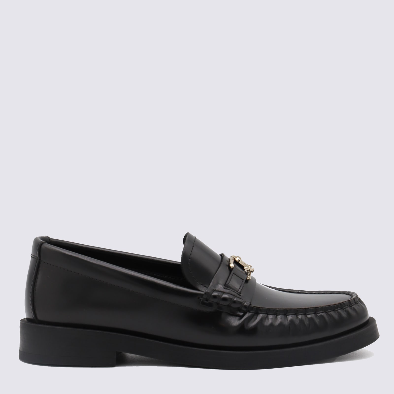 Shop Jimmy Choo Black Flats