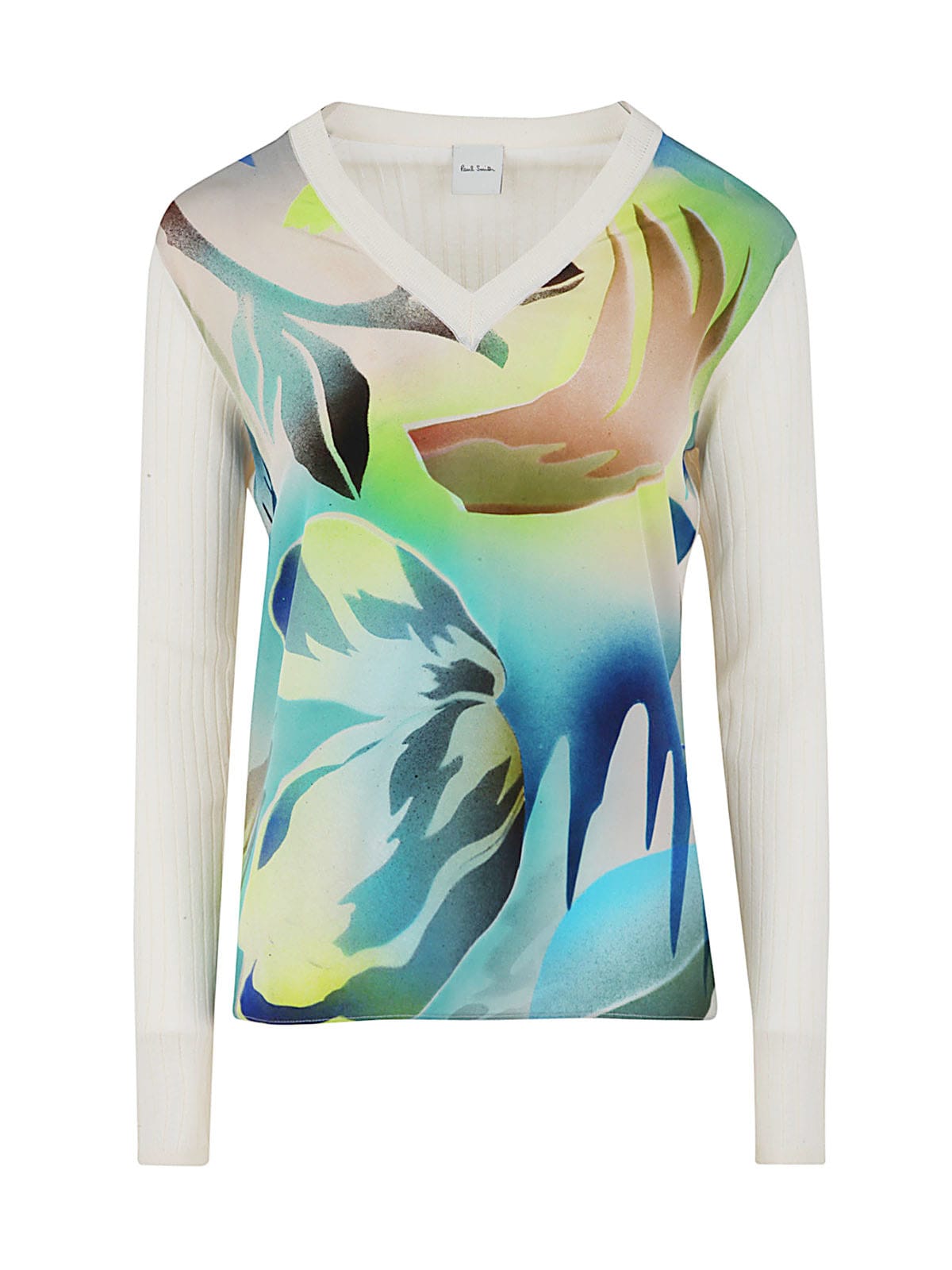 Paul Smith Backpack Mini "w3" In Lime