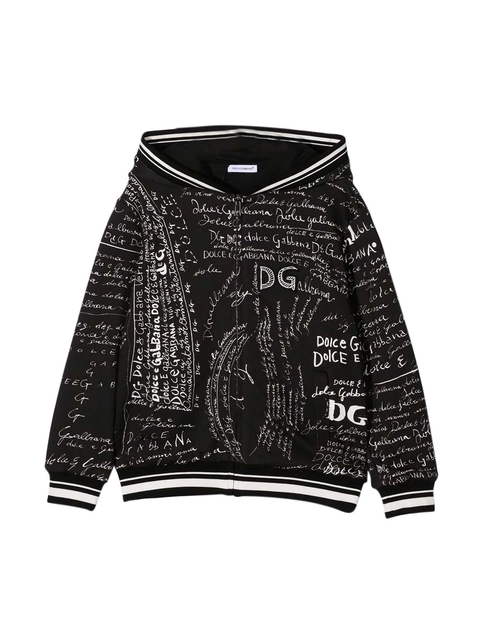 Dolce & Gabbana Kids' Black Sweatshirt