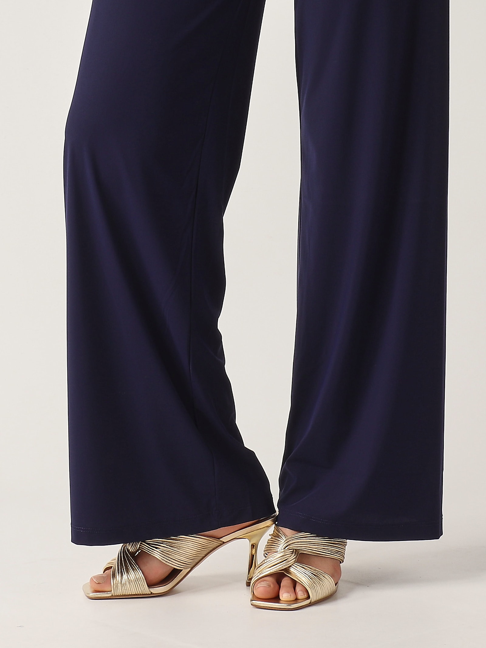 Maliparmi Pantalone Soft Jersey Trousers In Blue