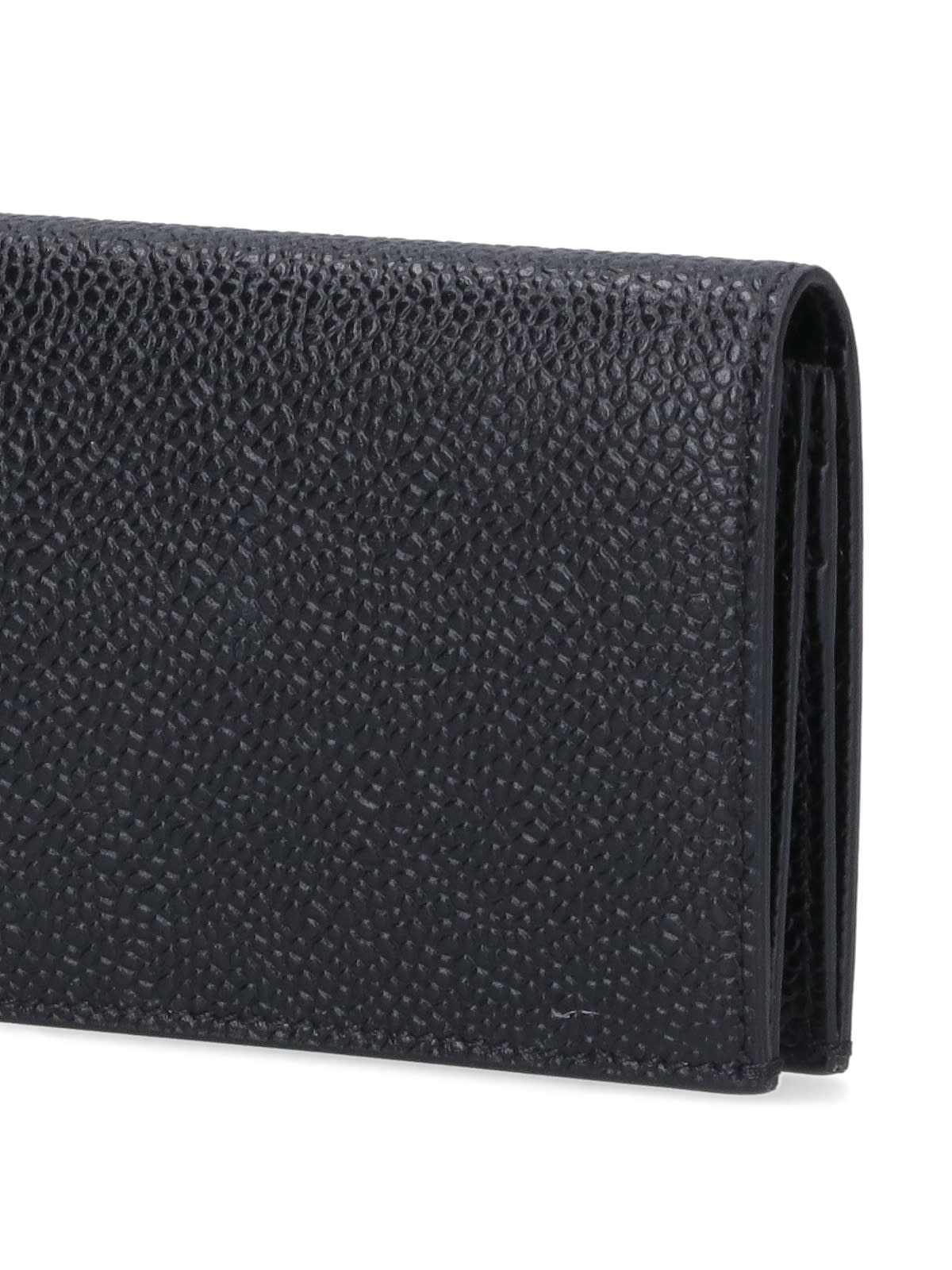 Thom Browne Leather Bifold Wallet In 1