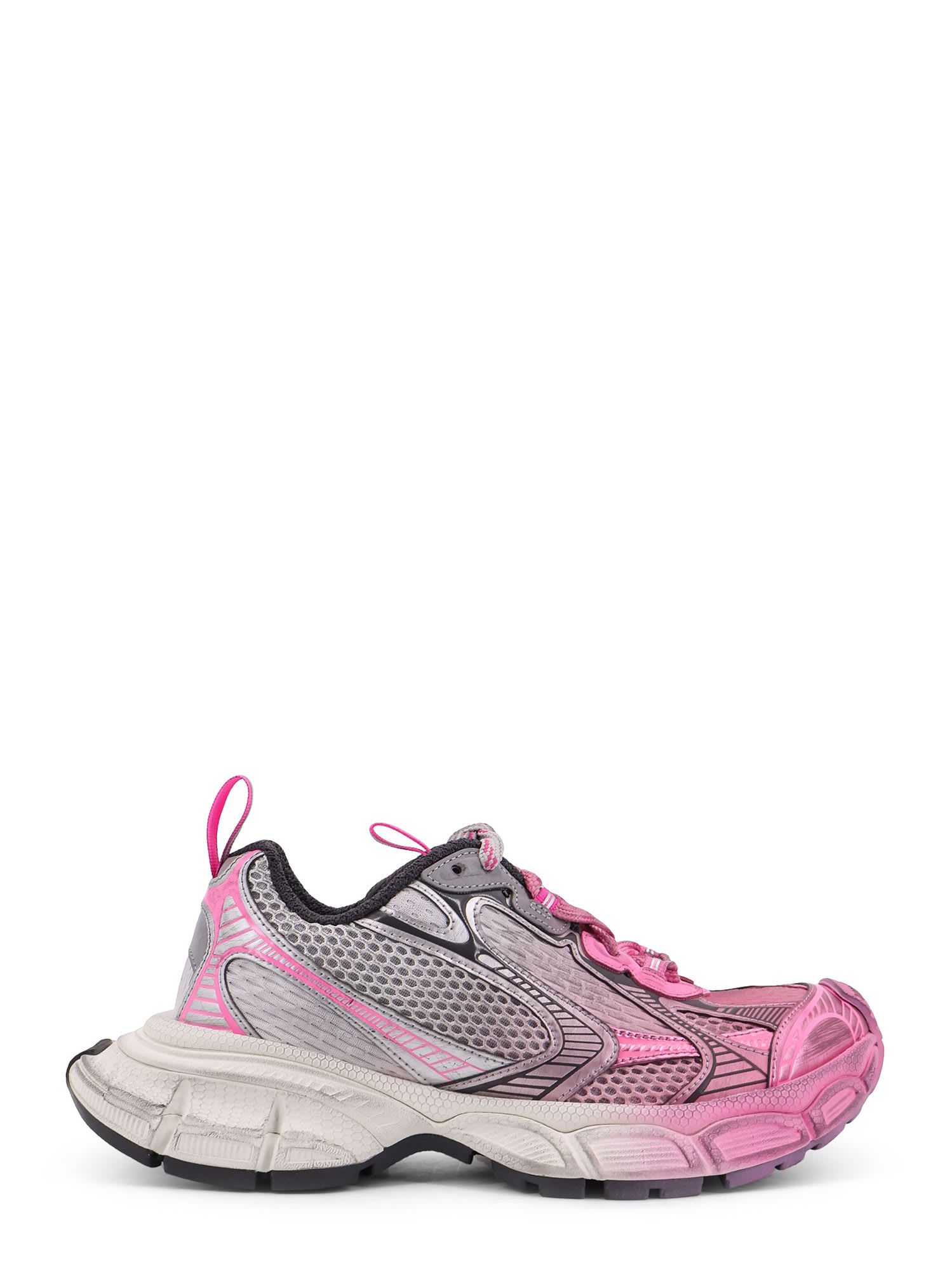 Balenciaga Women 3xl Low-top Mesh Sneakers In Pink