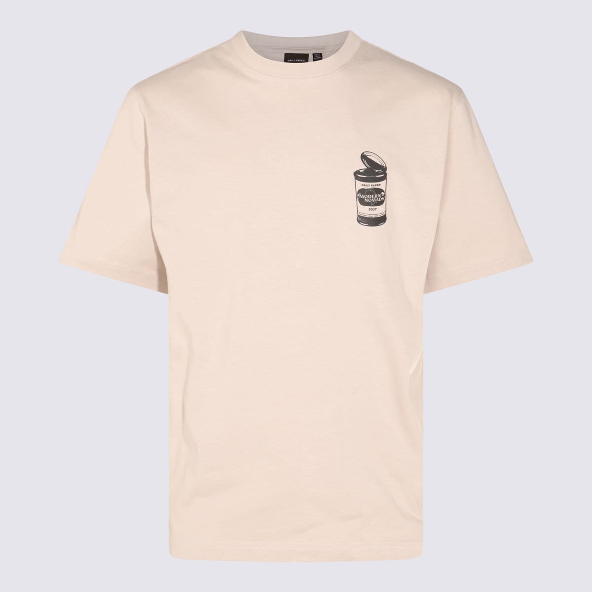 Beige Cotton T-shirt