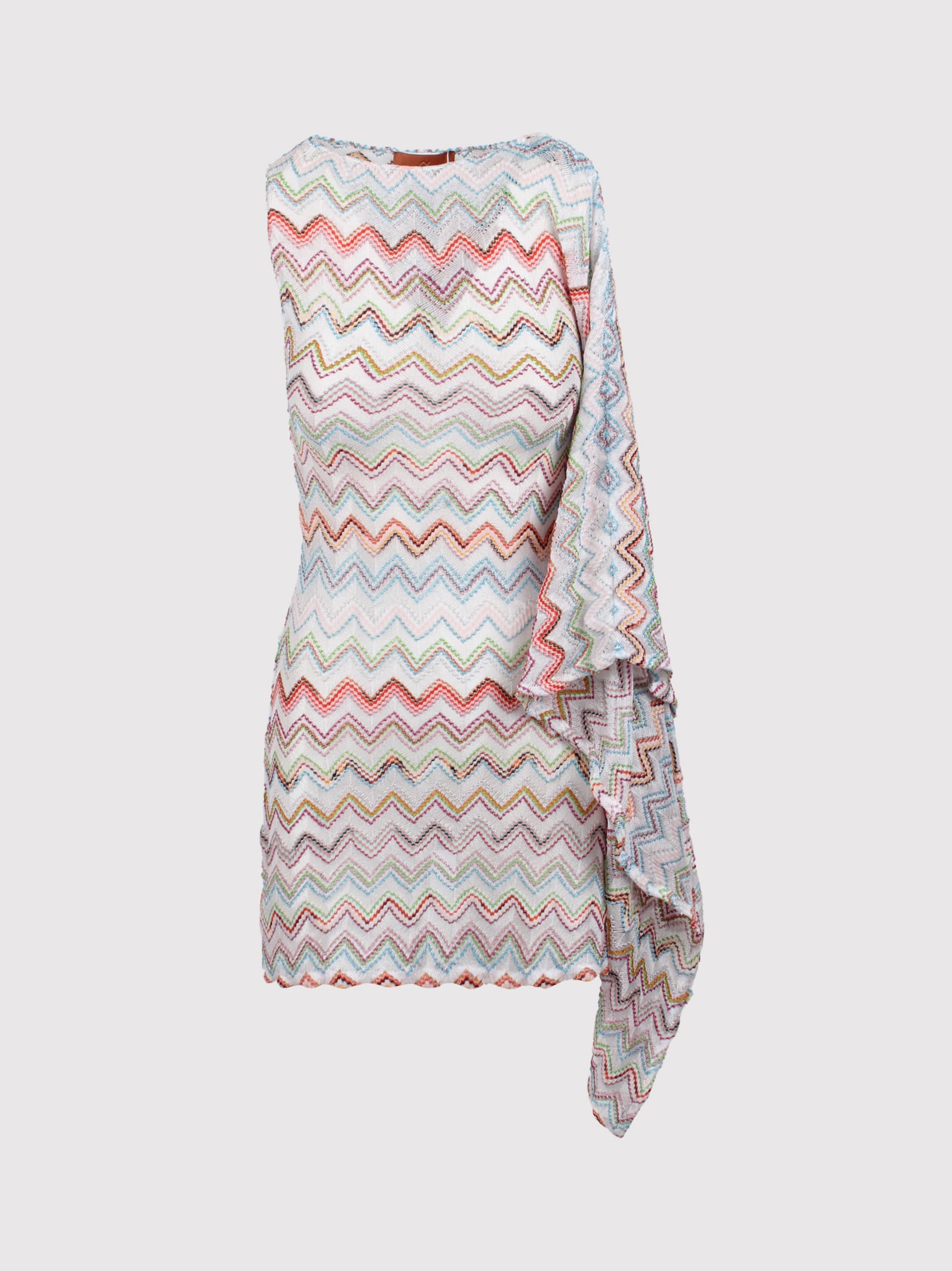 Asymmetrical Zigzag Cover-up