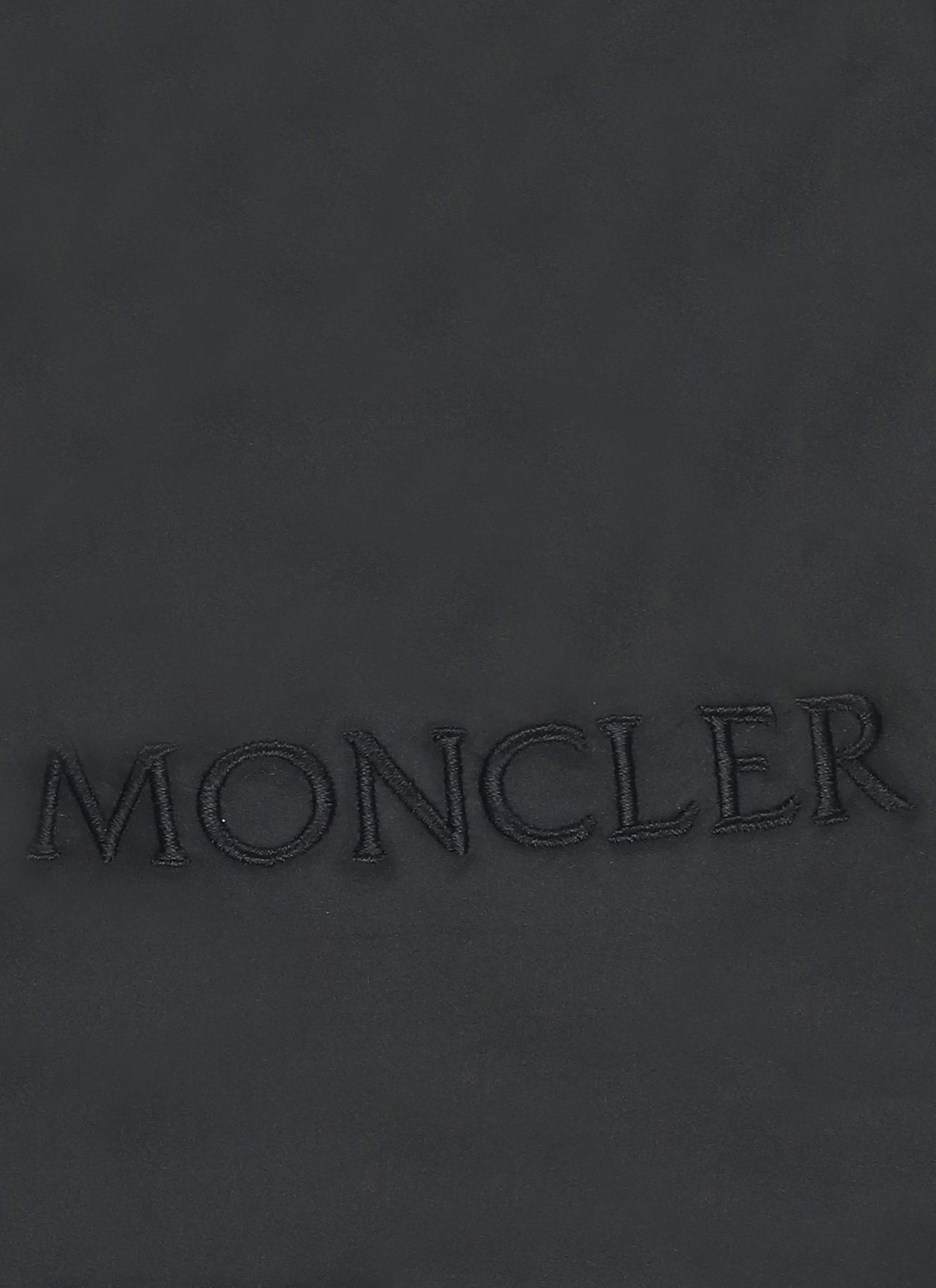 Shop Moncler Top With Logo In Black