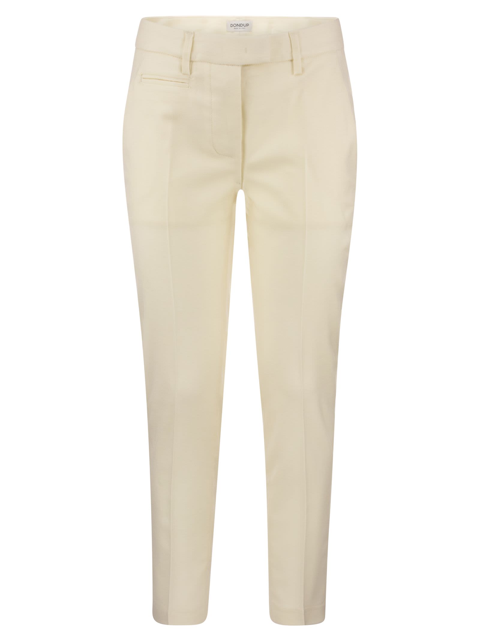 Dondup Perfect - Wool Slim-fit Trousers