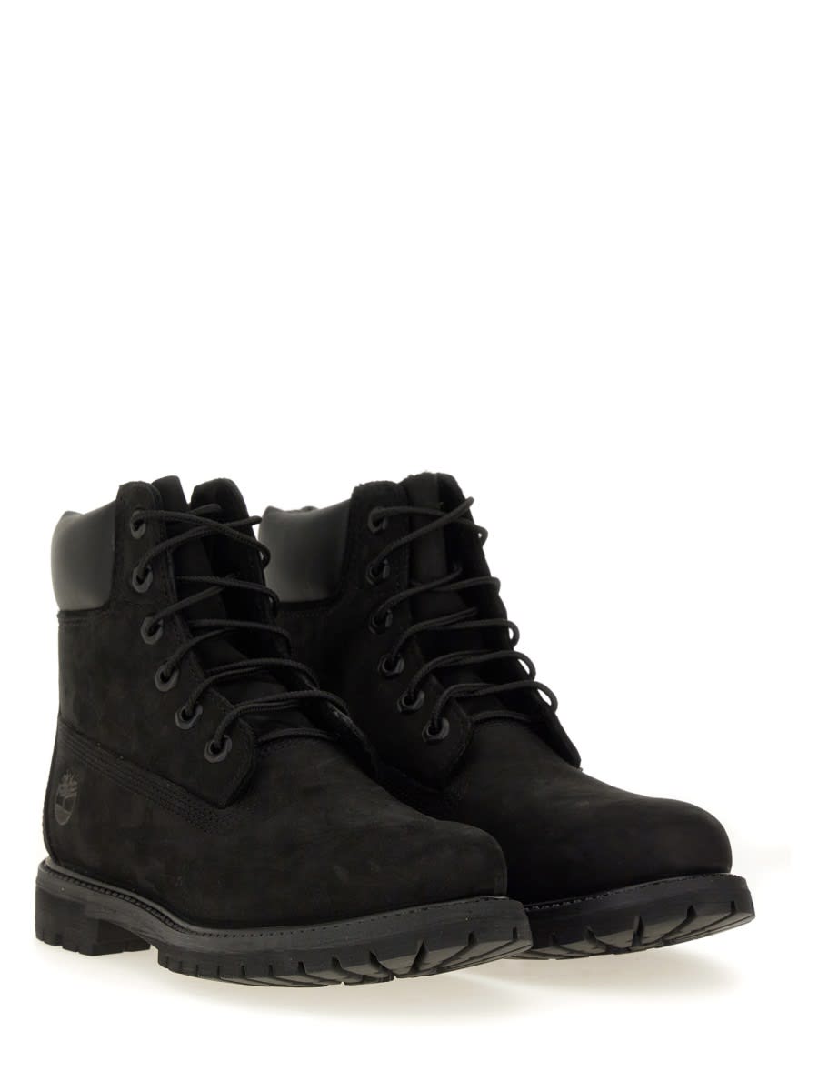 Shop Timberland ® Waterproof Lace-up Boot In Black