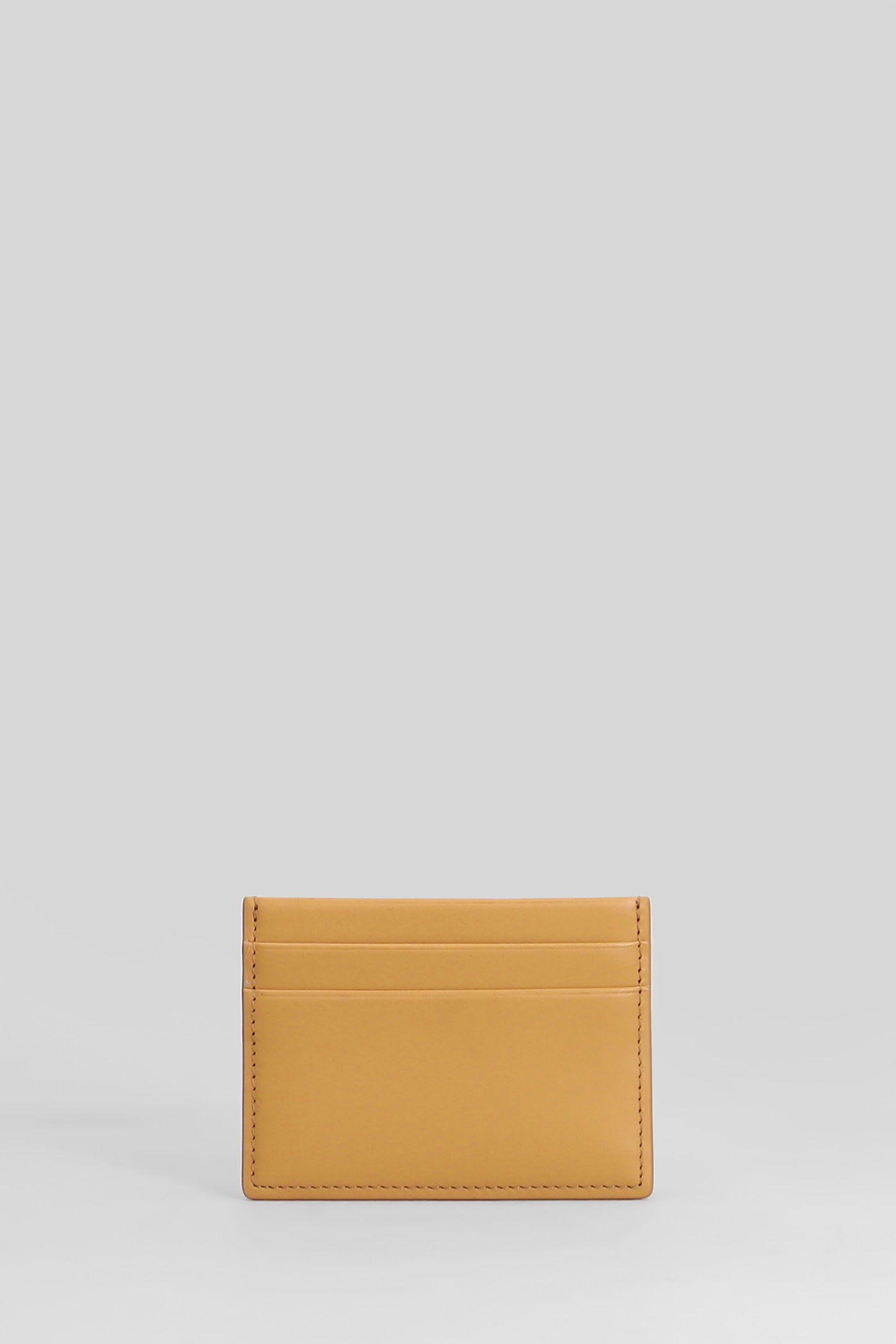 Common Projects Wallet In Camel Leather In Burgundy