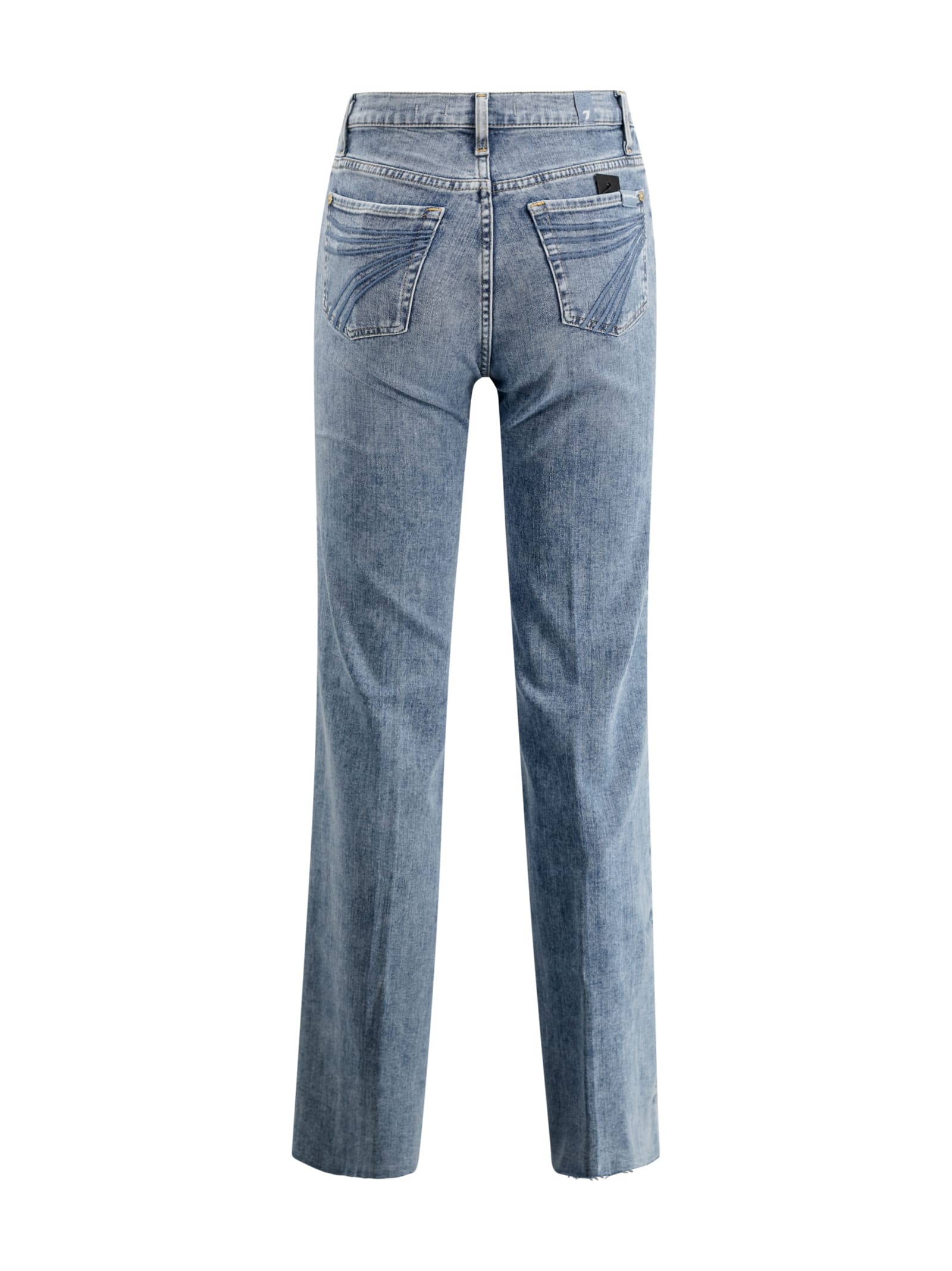 Shop 7 For All Mankind Modern Dojo High-rise Flared Jeans
