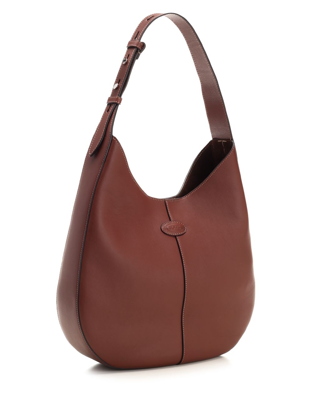 Shop Tod's Hobo Bag In Brown