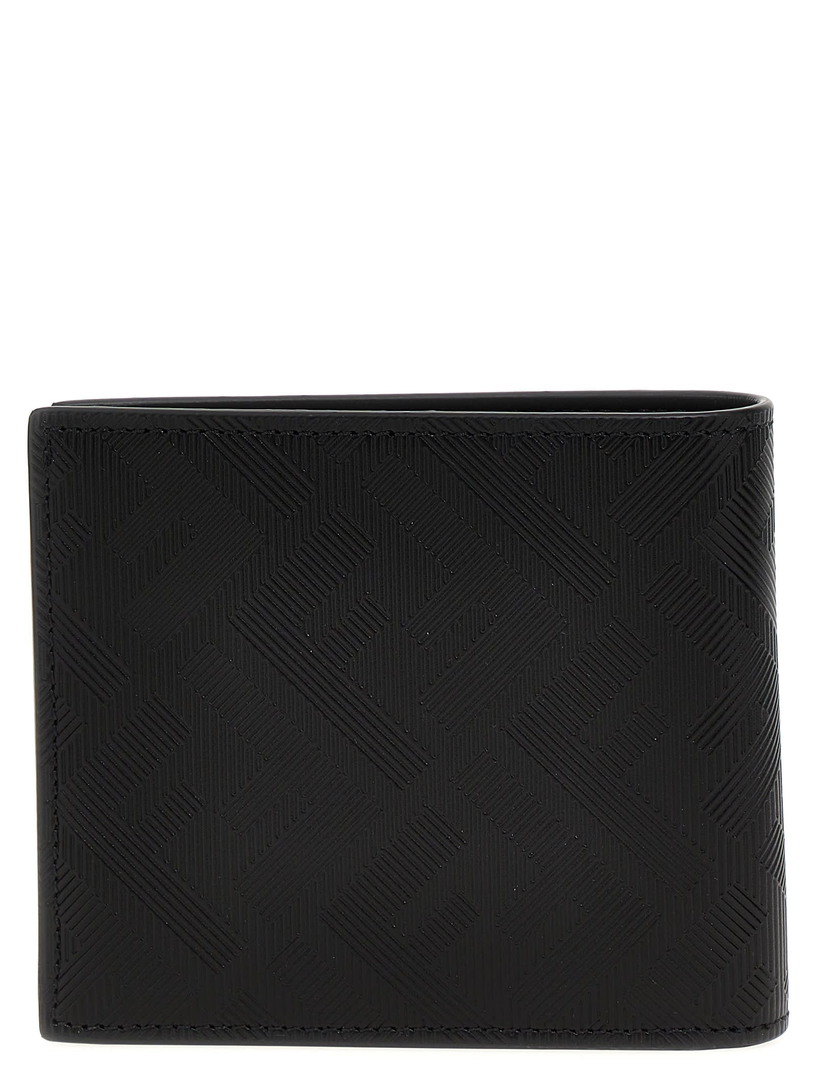 Shop Fendi Wallet  Shadow Diagonal In Black