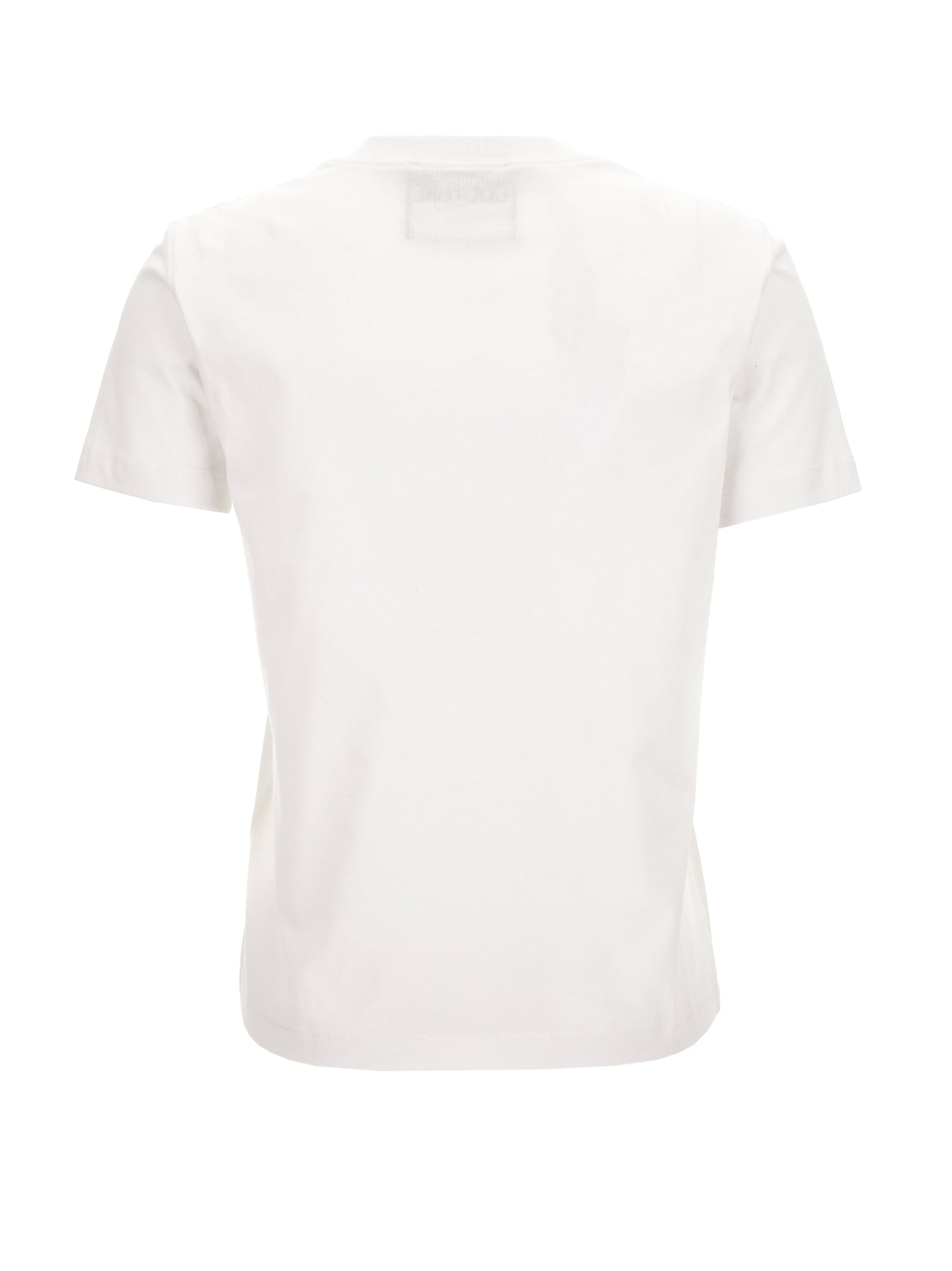 Versace Jeans Couture Logo-print T-shirt In White