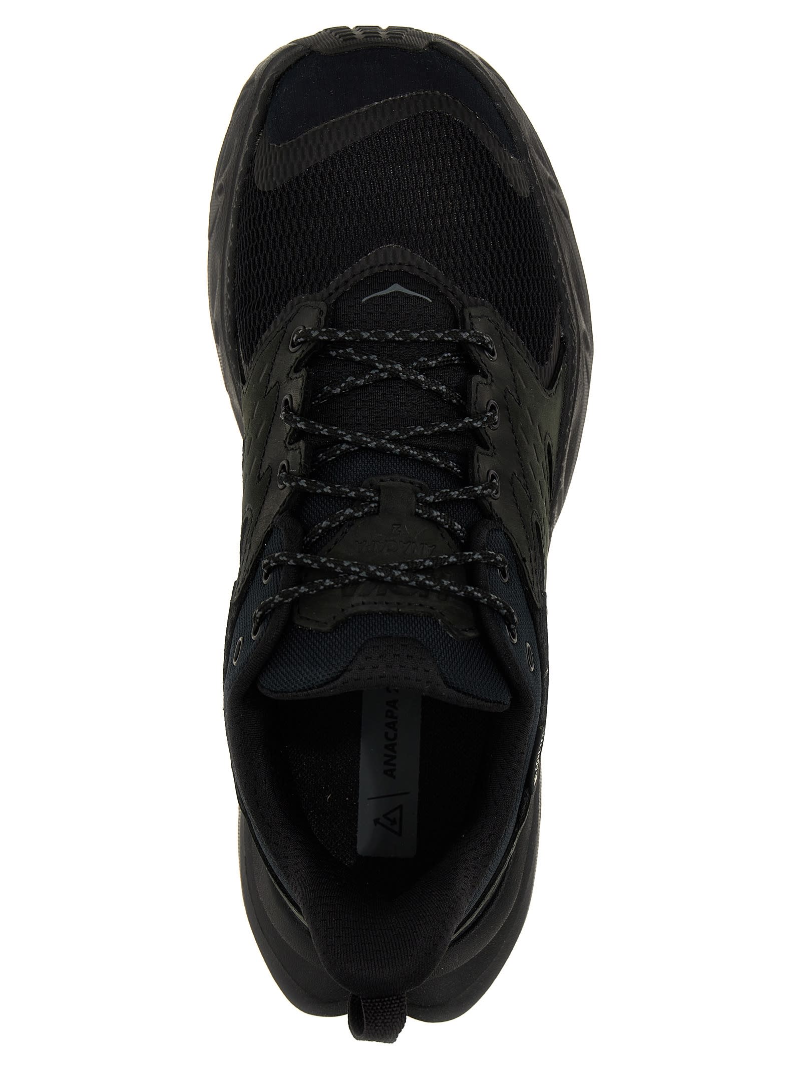 Shop Hoka Anacapa 2 Low Gtx Sneakers In Black
