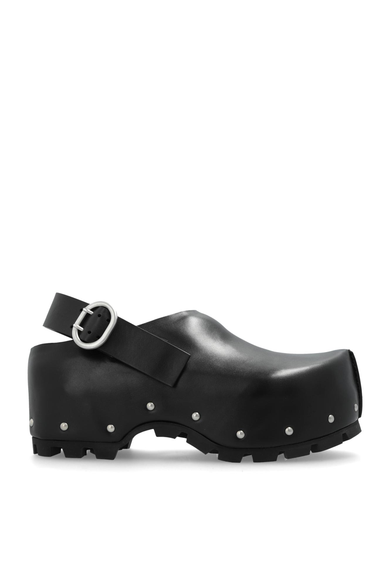 Shop Jil Sander + Leather Shoes In Black