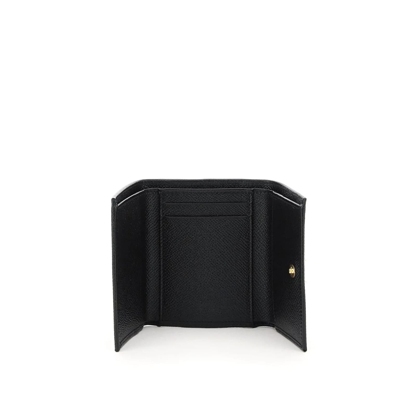 Shop Dolce & Gabbana Leather Wallet In Black