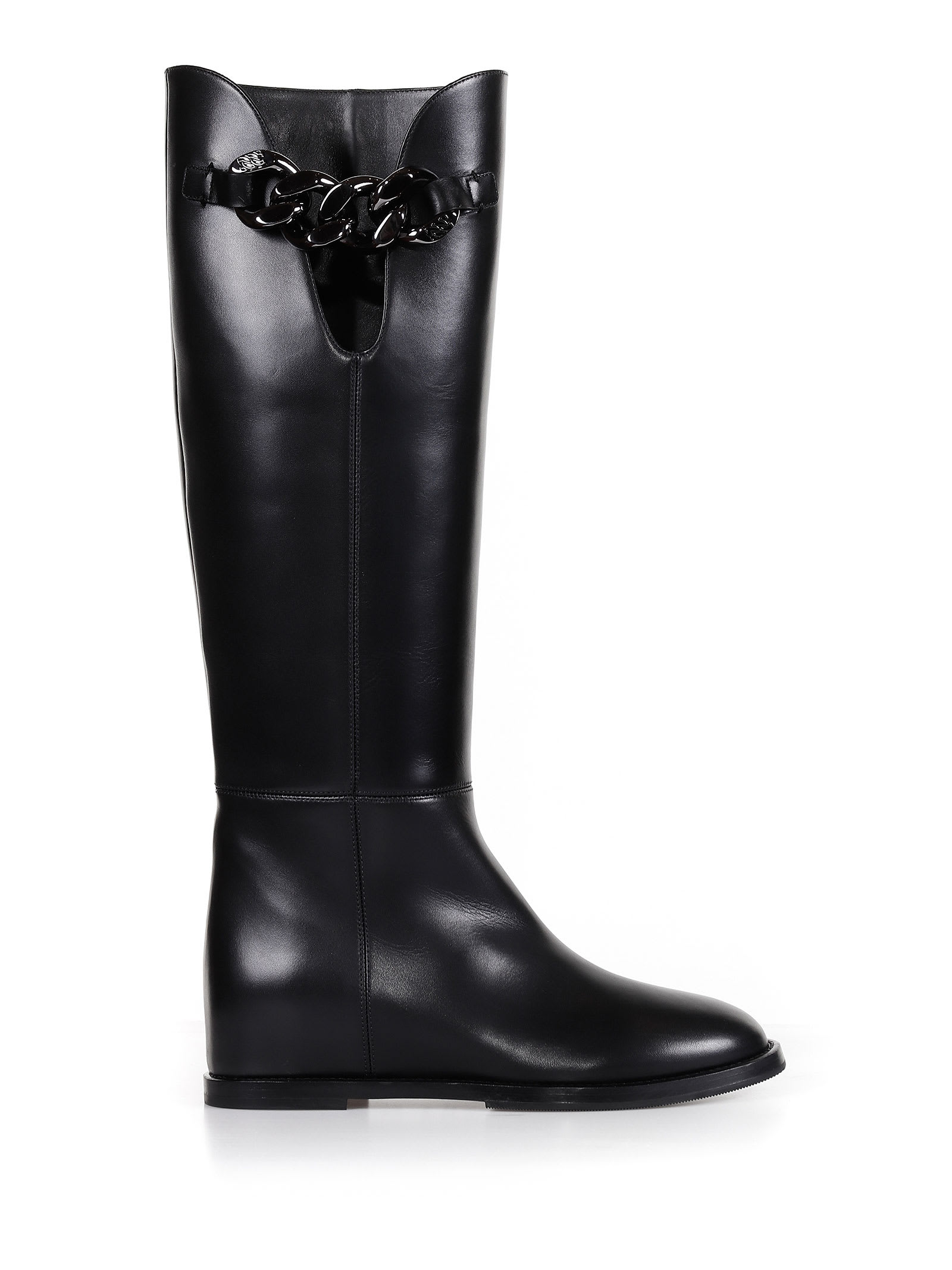 Casadei Casadei Boots With Chain