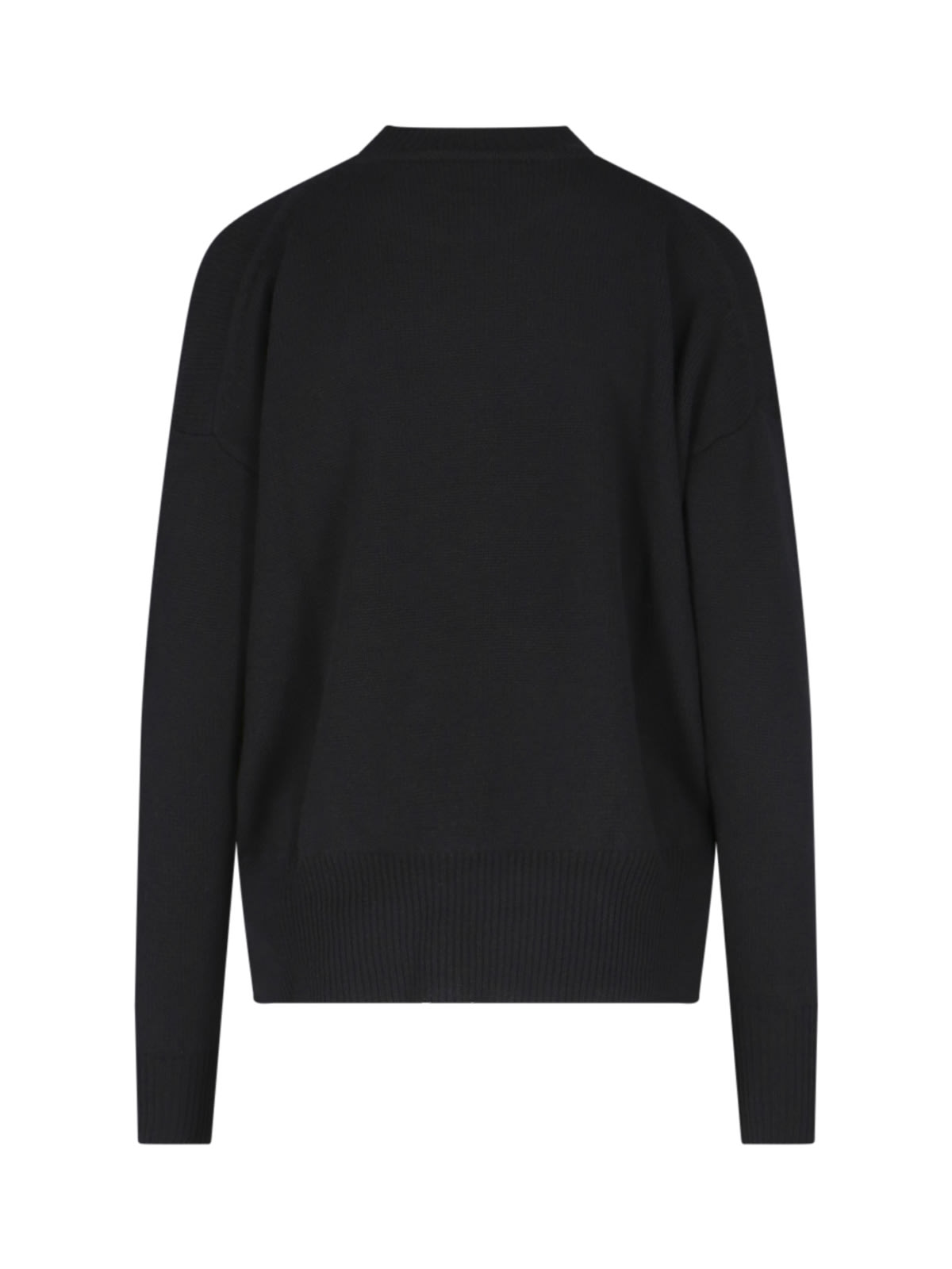 Shop Jil Sander Crewneck Sweater In Black