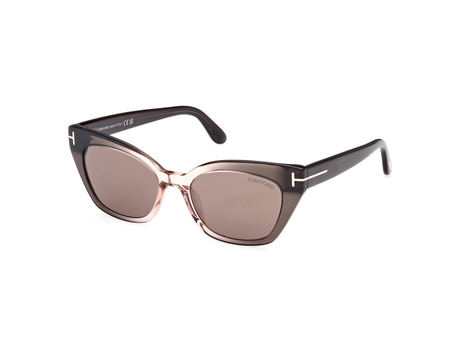 Shop Tom Ford Cat-eye Frame Sunglasses In 20j