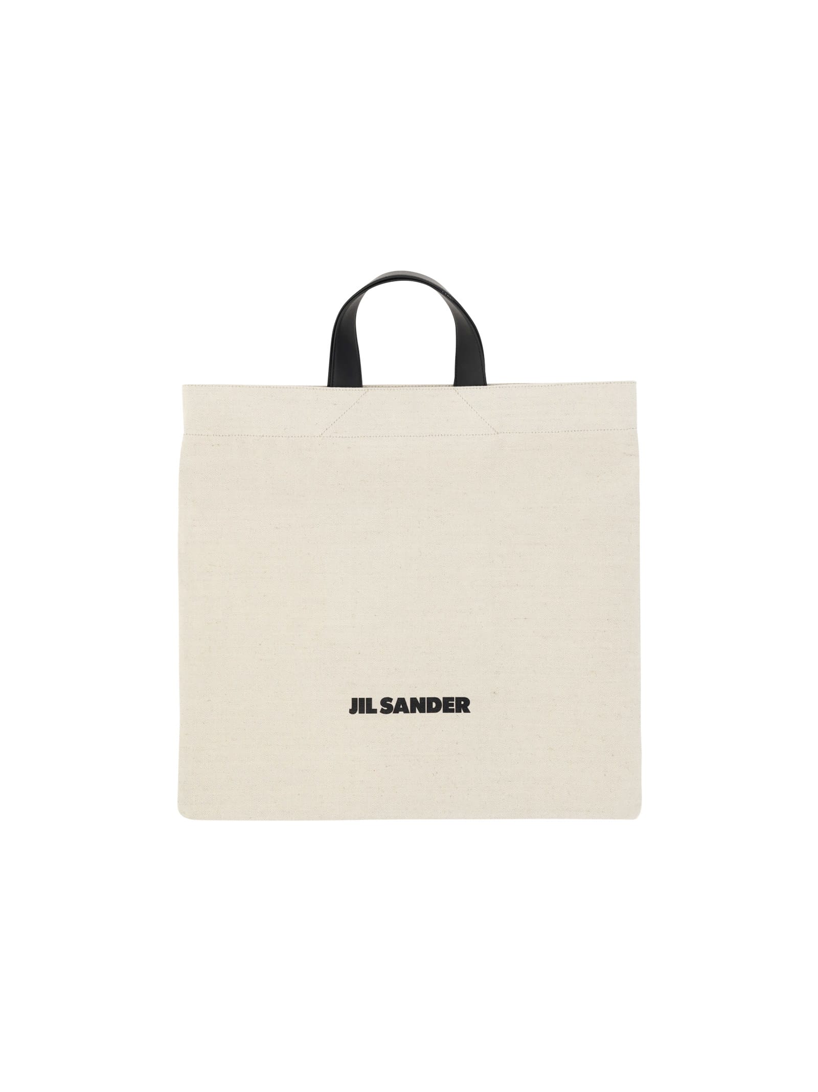 Jil Sander Shopping Bag In White