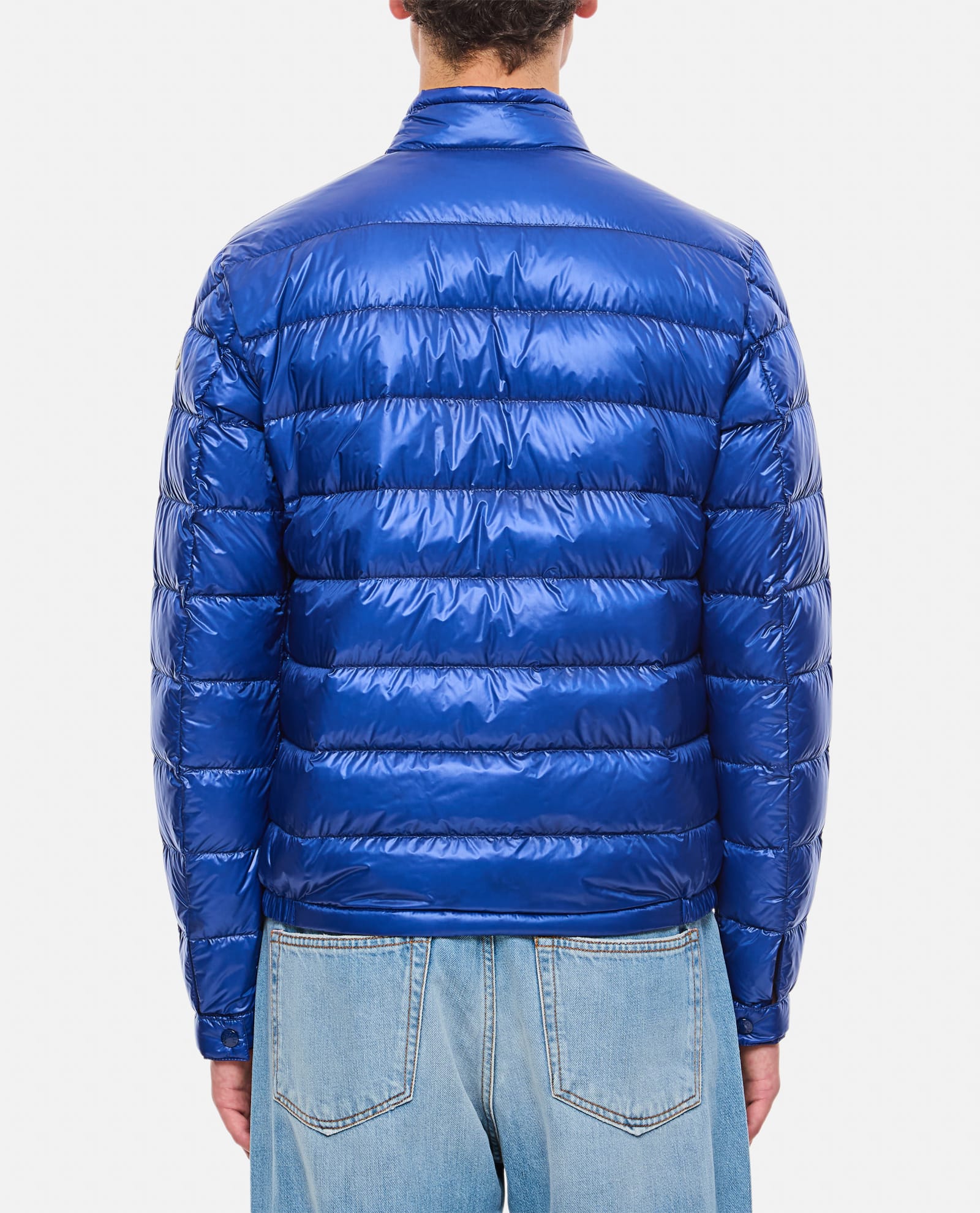 Shop Moncler Acorus Jacket In Blue