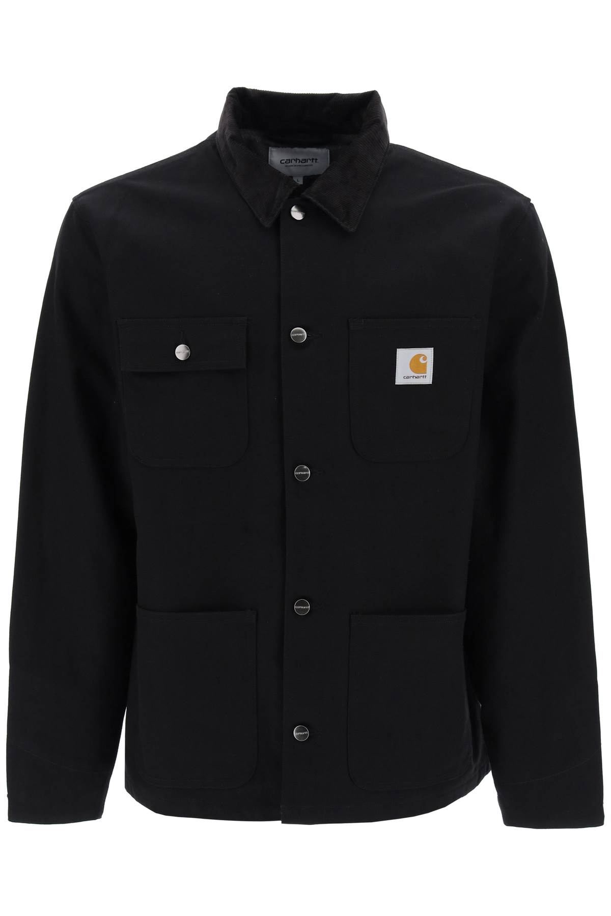 Carhartt Black Cotton Michigan Coat