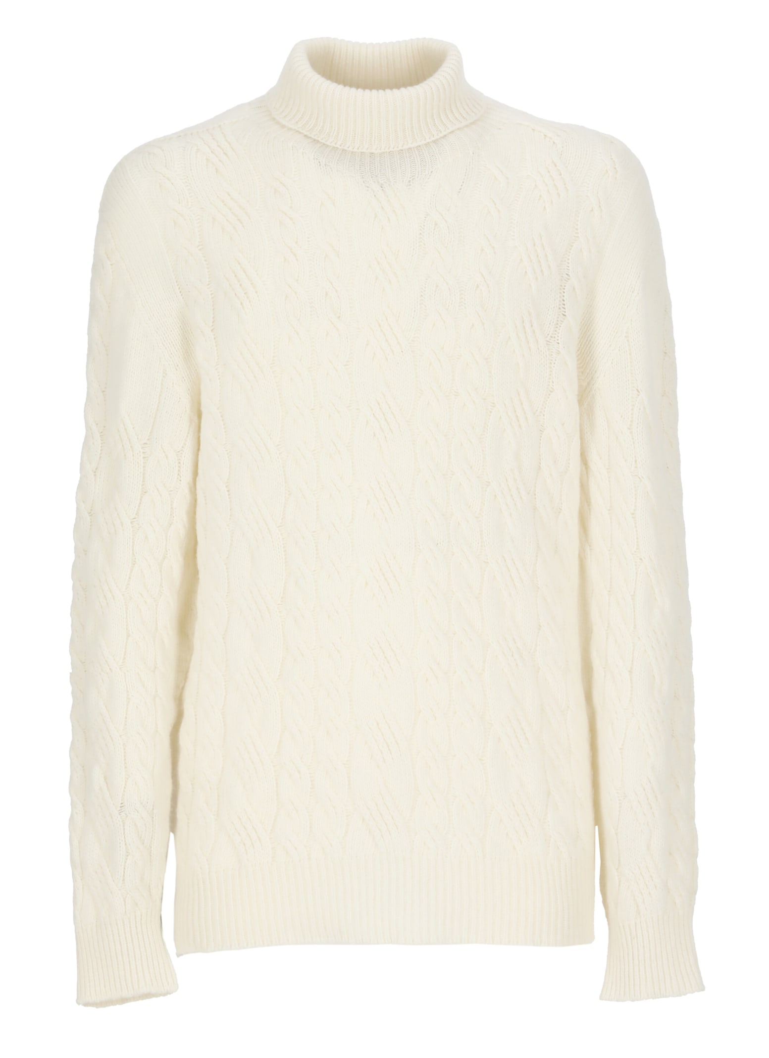 Shop Tagliatore Zermat Sweater In Ivory