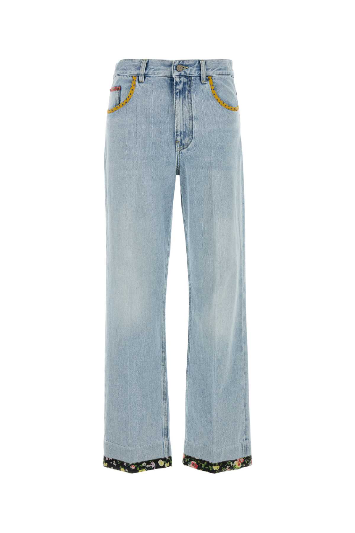 Valentino Garavani Floral Edge Jeans