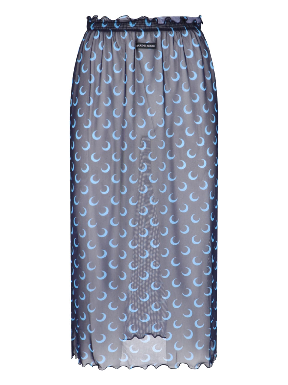 moon Mesh Midi Skirt