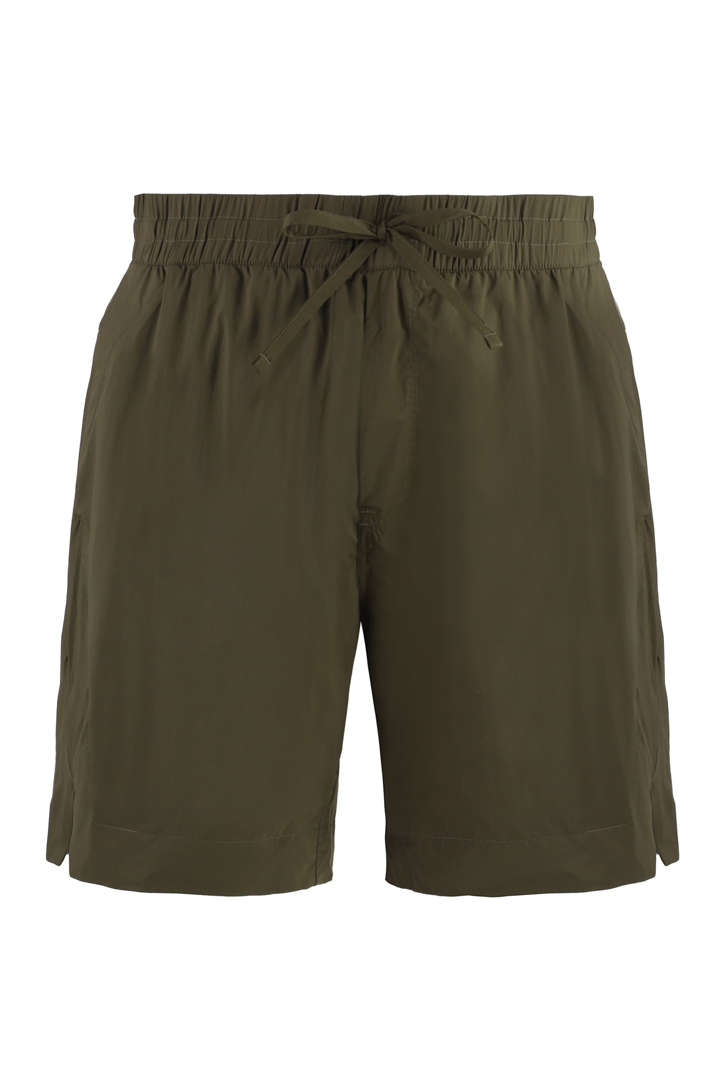 Shop Canada Goose Killarney Techno Fabric Bermuda-shorts In Green