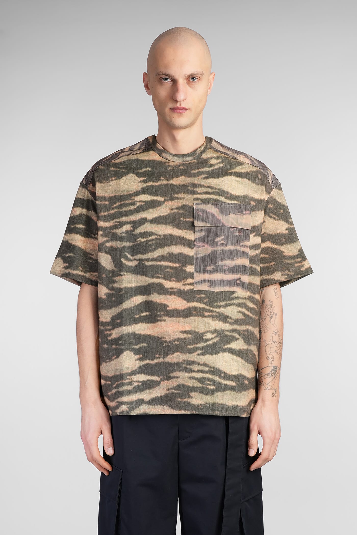 Jil Sander Cotton T Shirts In Brown