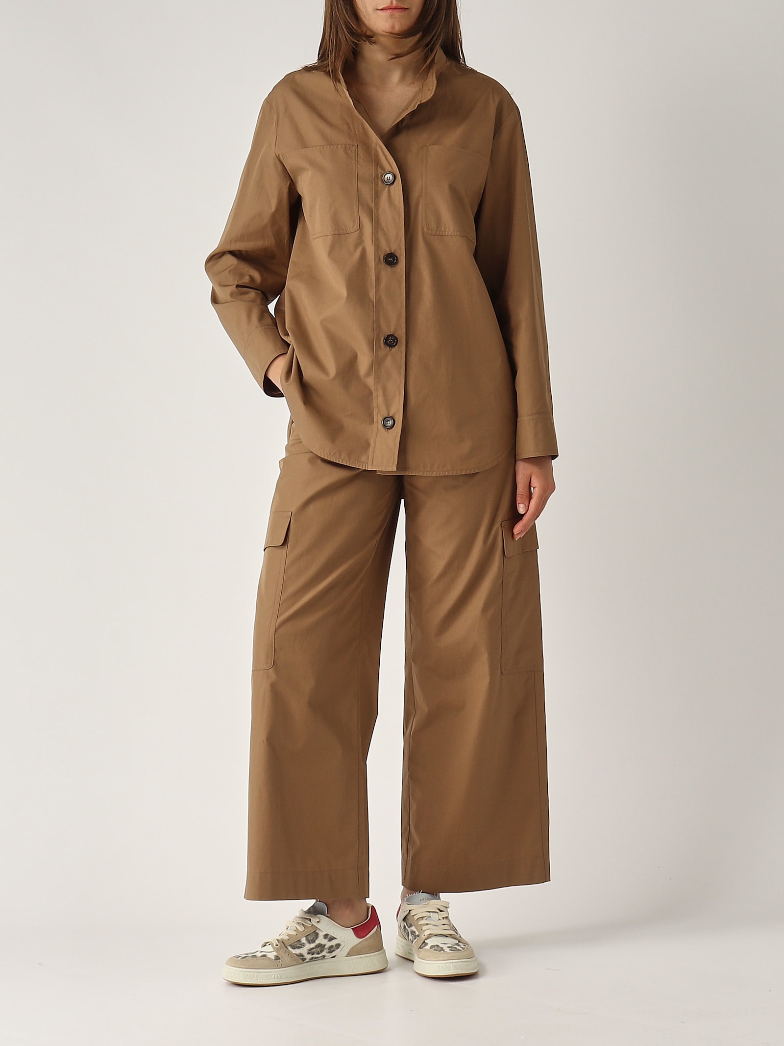 S Max Mara Gloria Trousers In Tabacco
