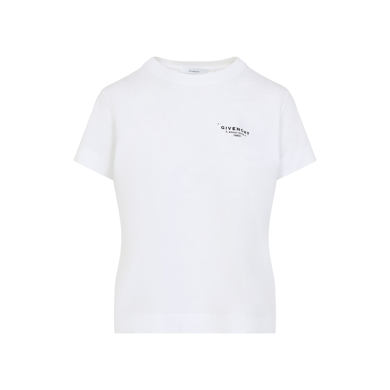 Givenchy Logo Short-sleeved T-shirt In White