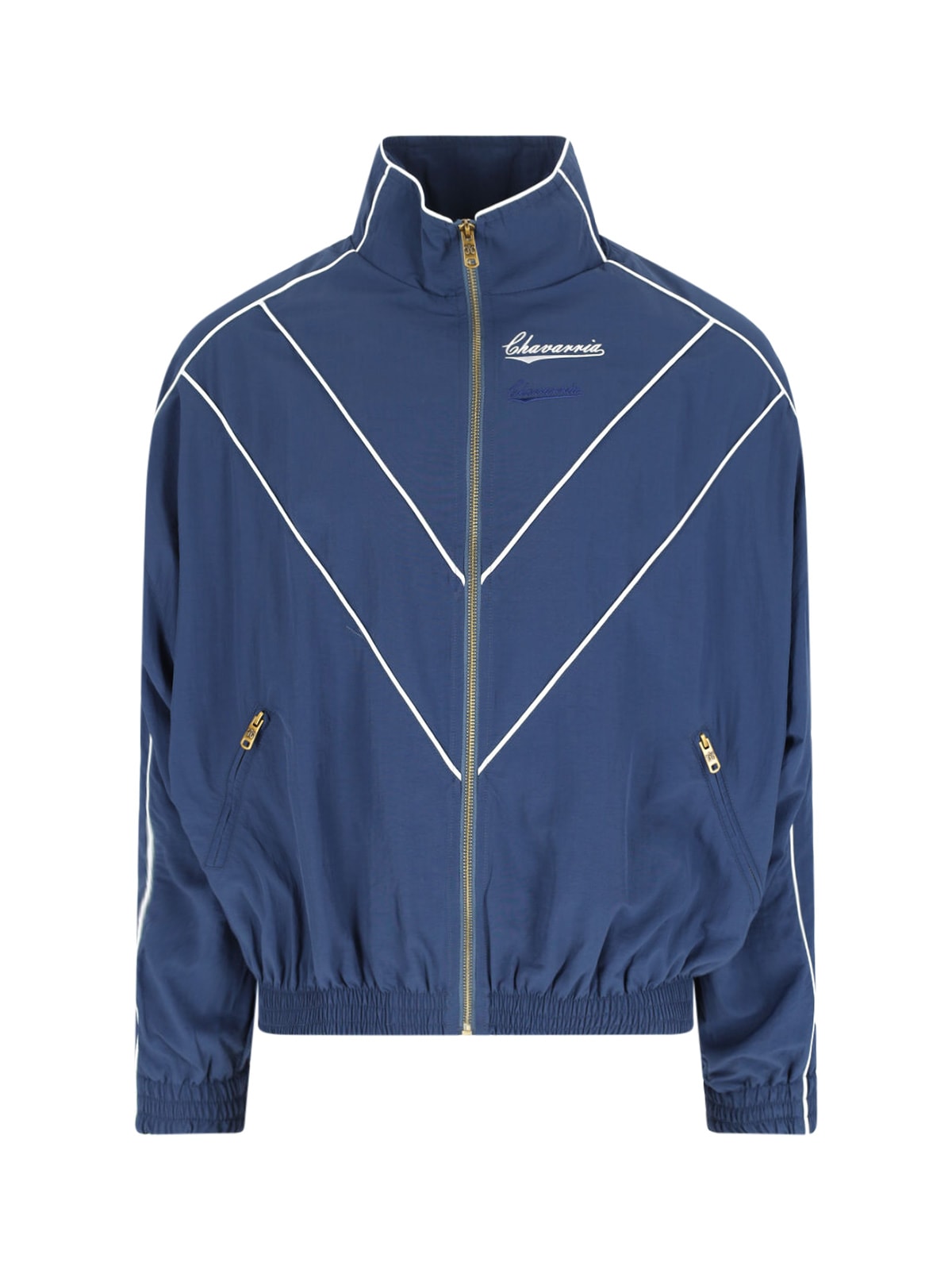 Willy Chavarria Bad Boy Zip Sweatshirt In Blue