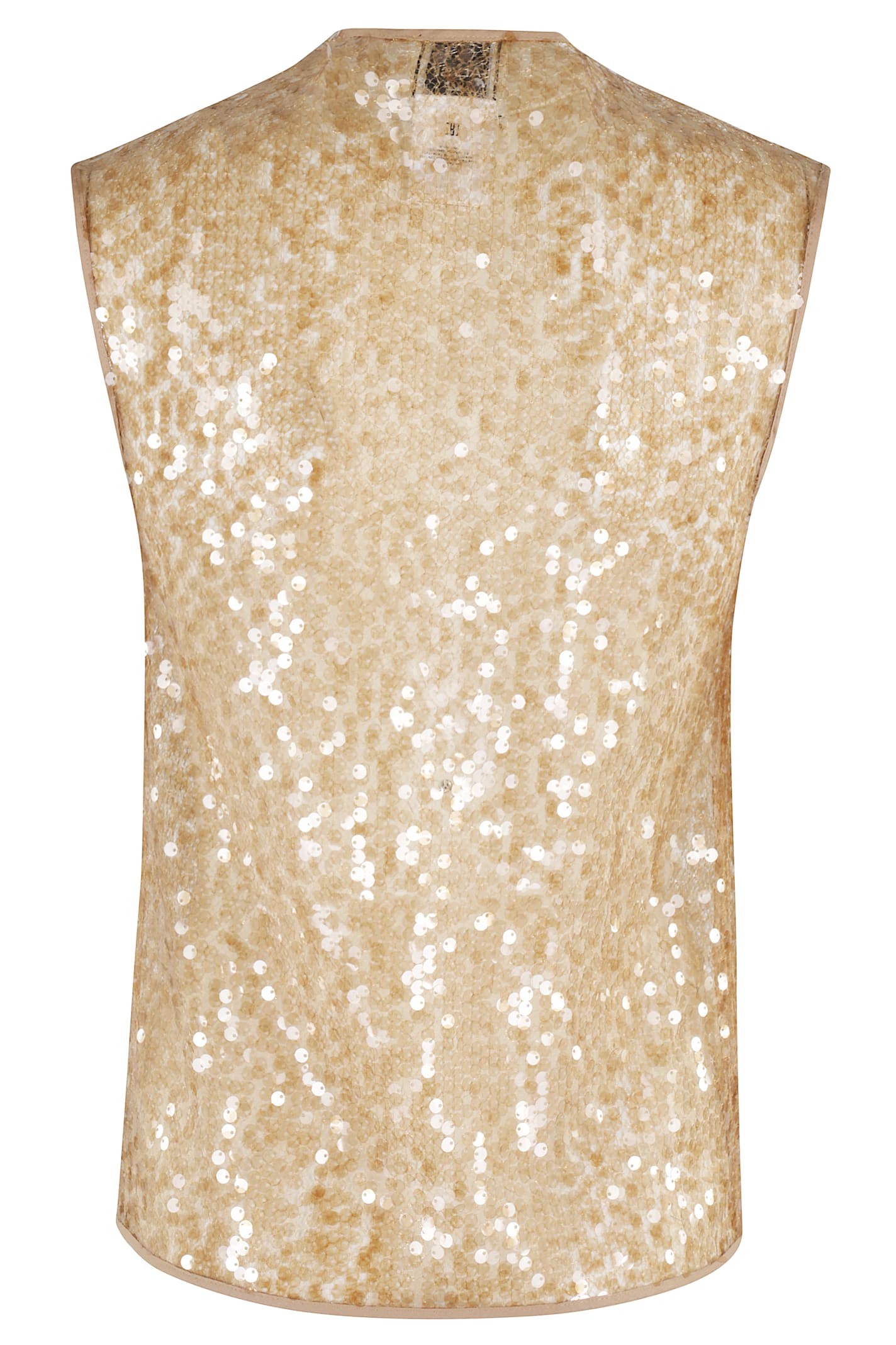 ALYSI TOP LACE PAILLETTES SCOLLO V