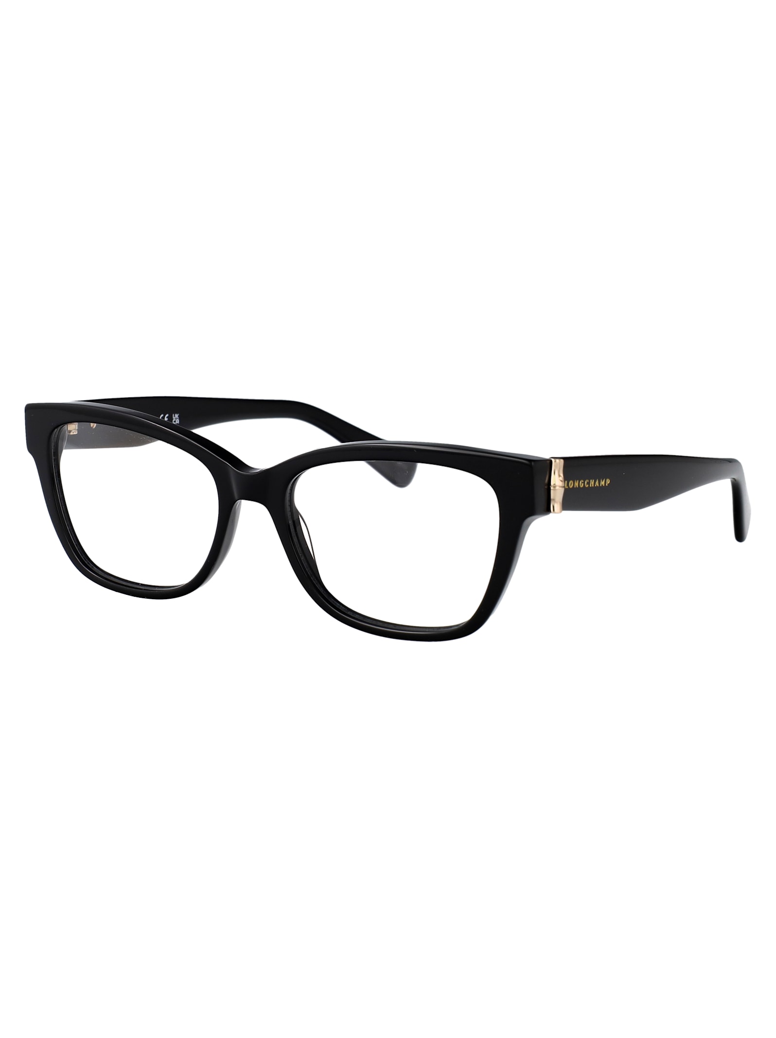 Longchamp Lo2713 Rectangle-frame Glasses In Black