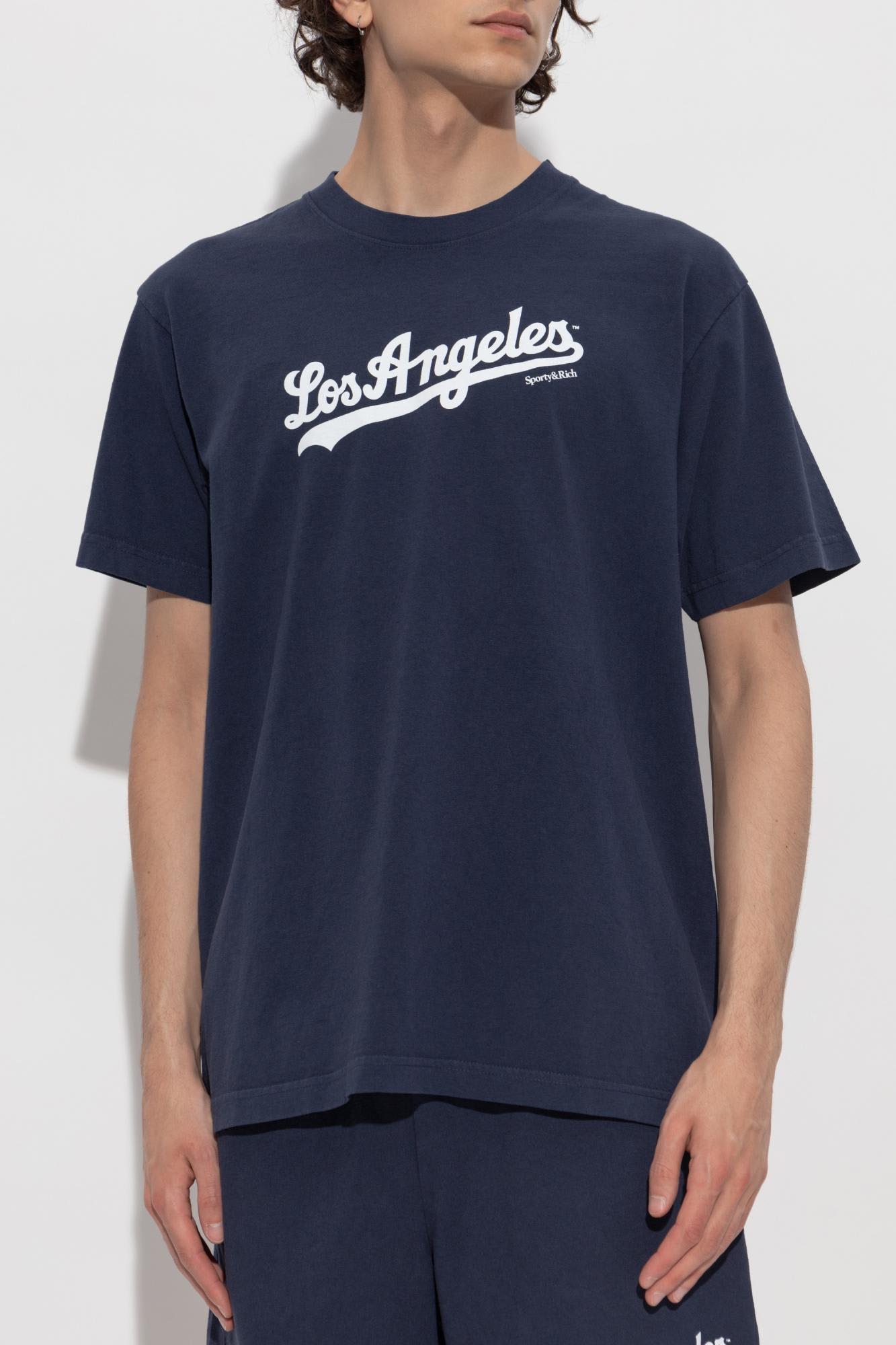 Sporty & Rich Dodgers T-shirt In Blue