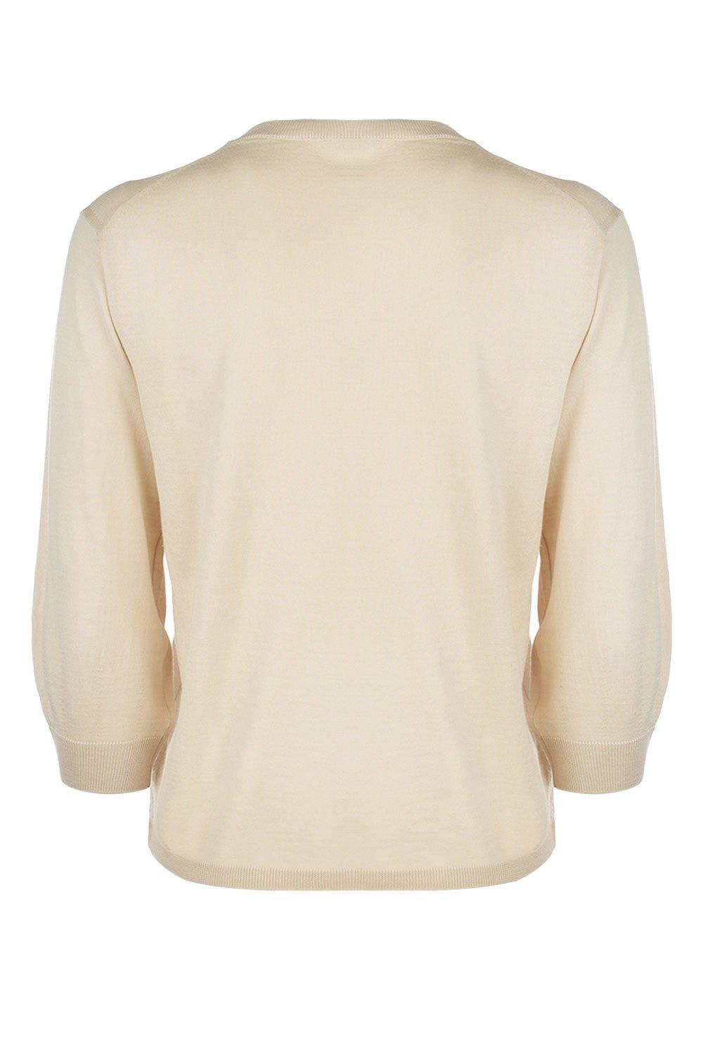 's Max Mara Womens S Max Mara Amici Round-neck Wool Jumper