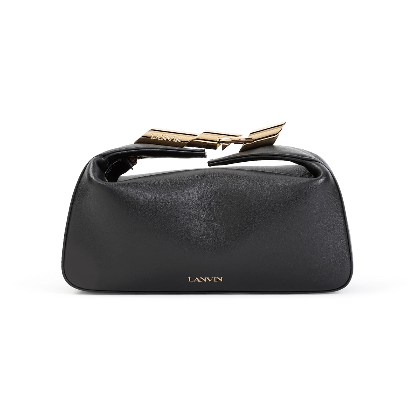 Shop Lanvin Haute Sequence Clutch Bag In Black