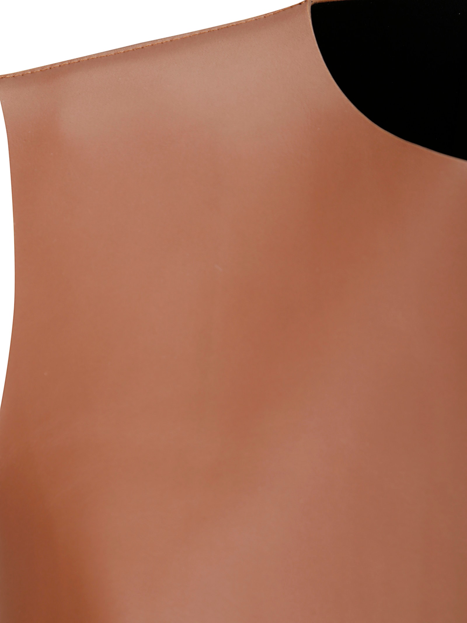 Jw Anderson Leather Tank Top Seam Detailing
