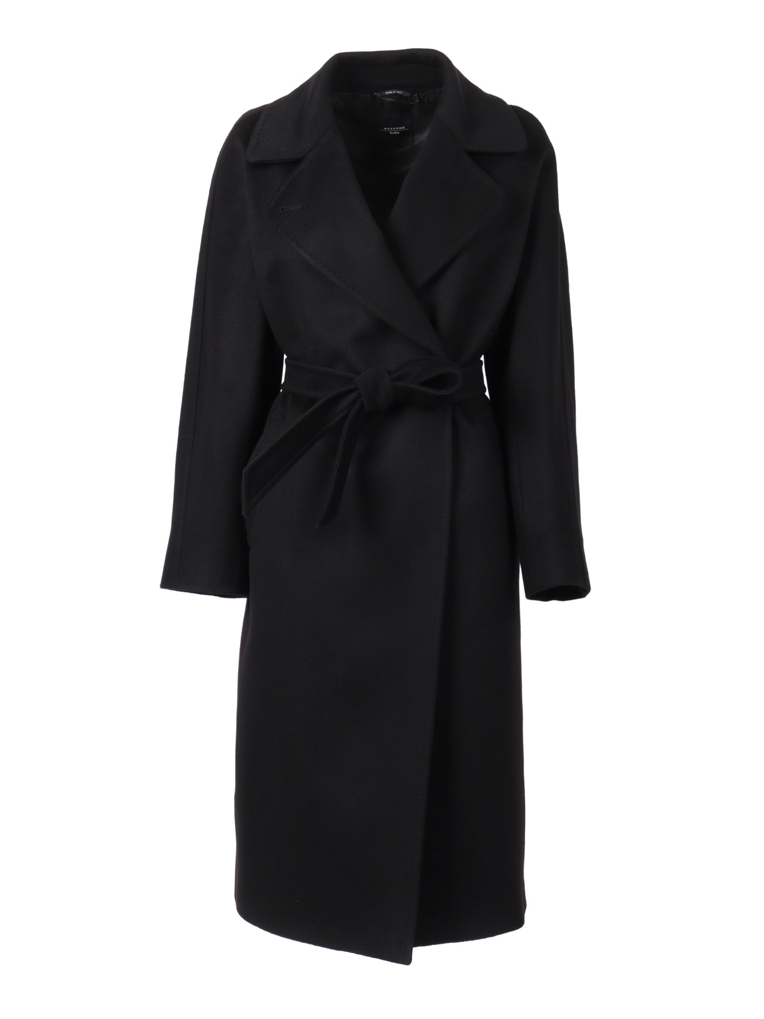 Weekend Max Mara Coat In Black