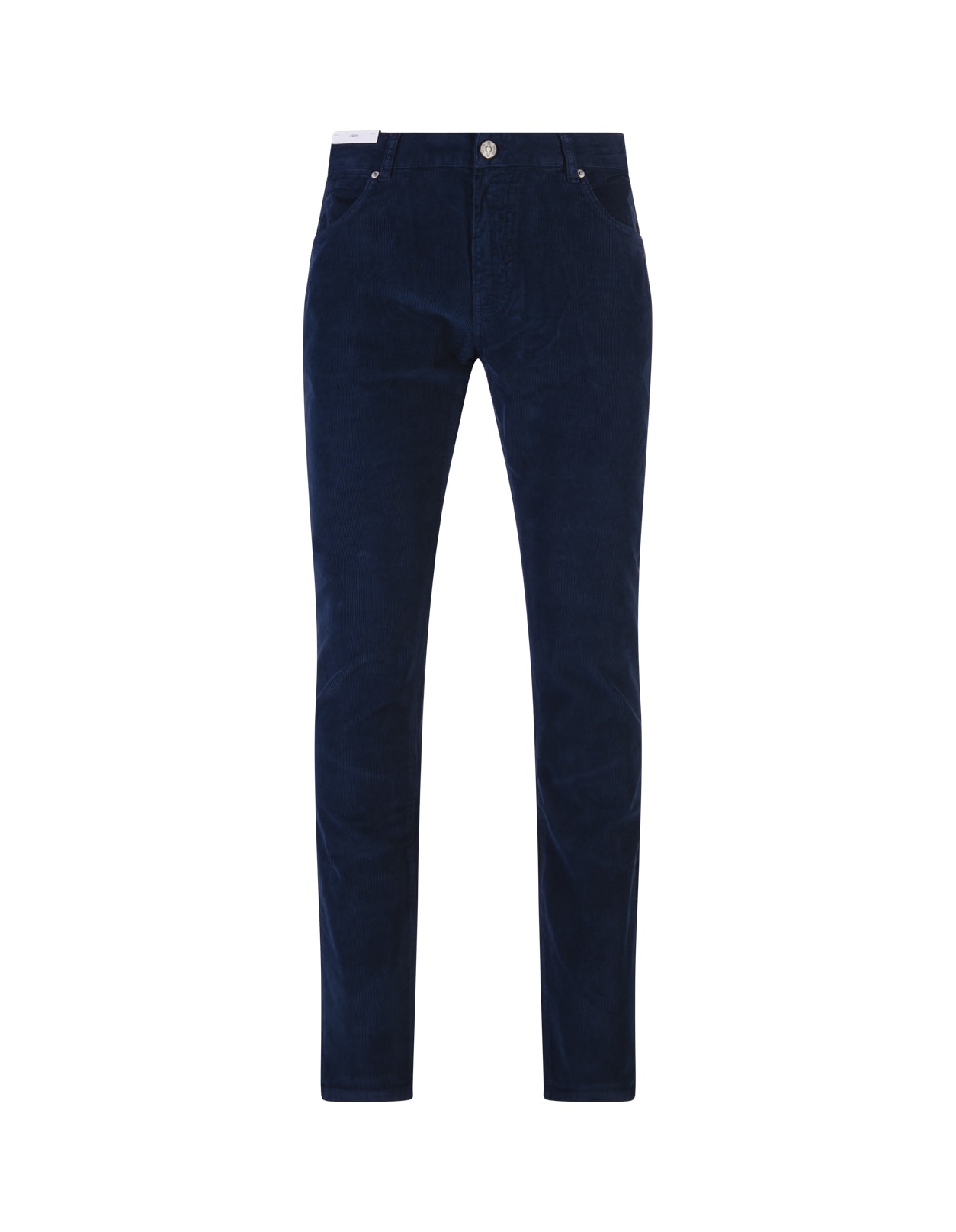 PT01 Man Slim Fit Dark Blue Corduroy Jeans