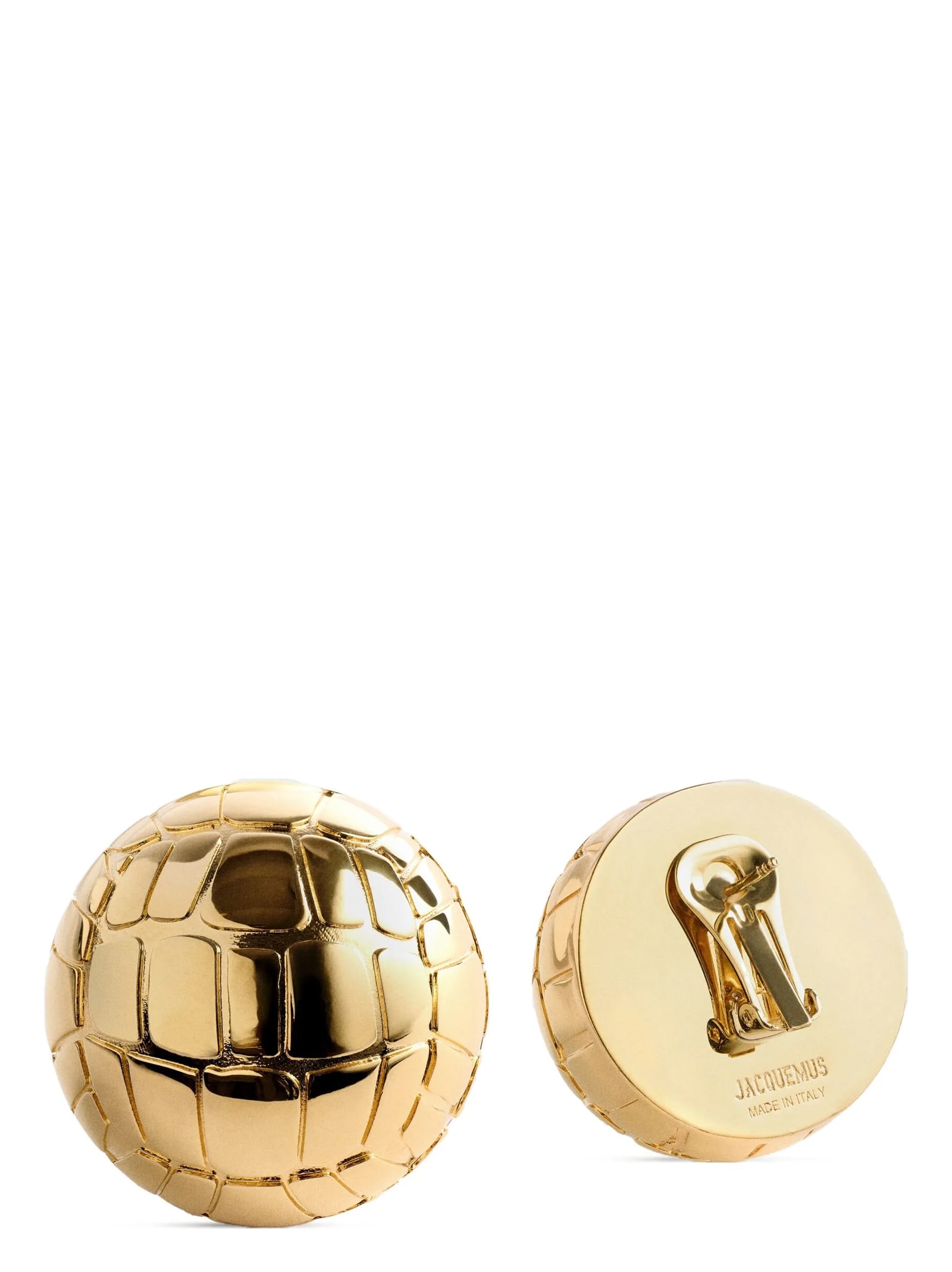 JACQUEMUS LES BOUCLES SALON EARRINGS 
