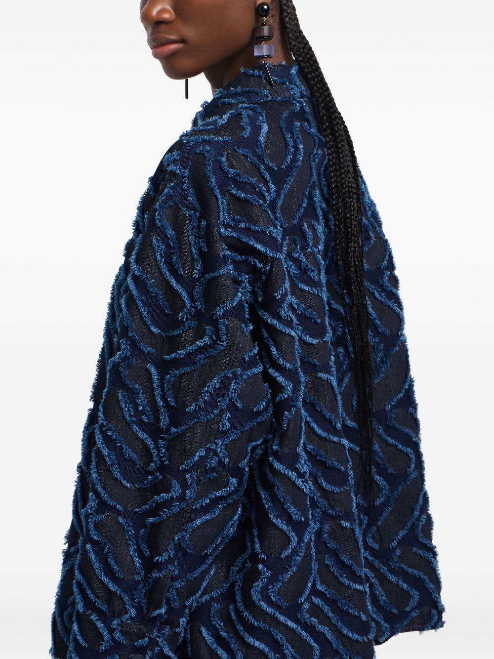 Emporio Armani Cotton Jacket In Multi