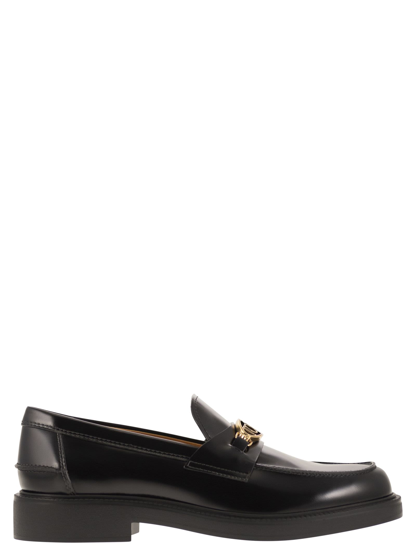 TOD'S LEATHER MOCCASIN 